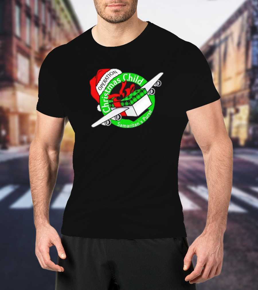Operation Christmas Child Samaritans Purse Funny Xmas T-Shirt