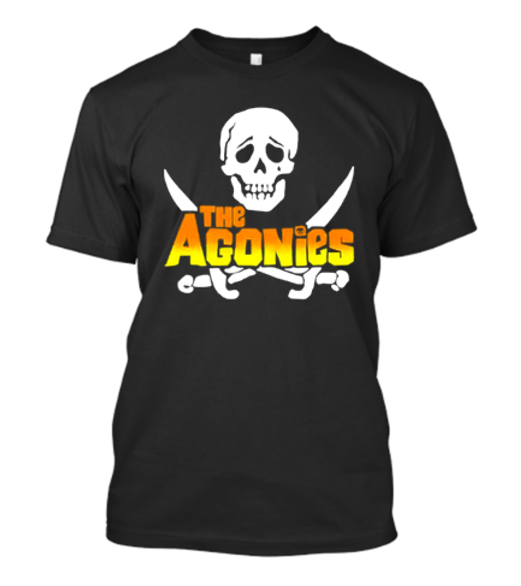 The Agonies Skull Crossbones T-Shirt