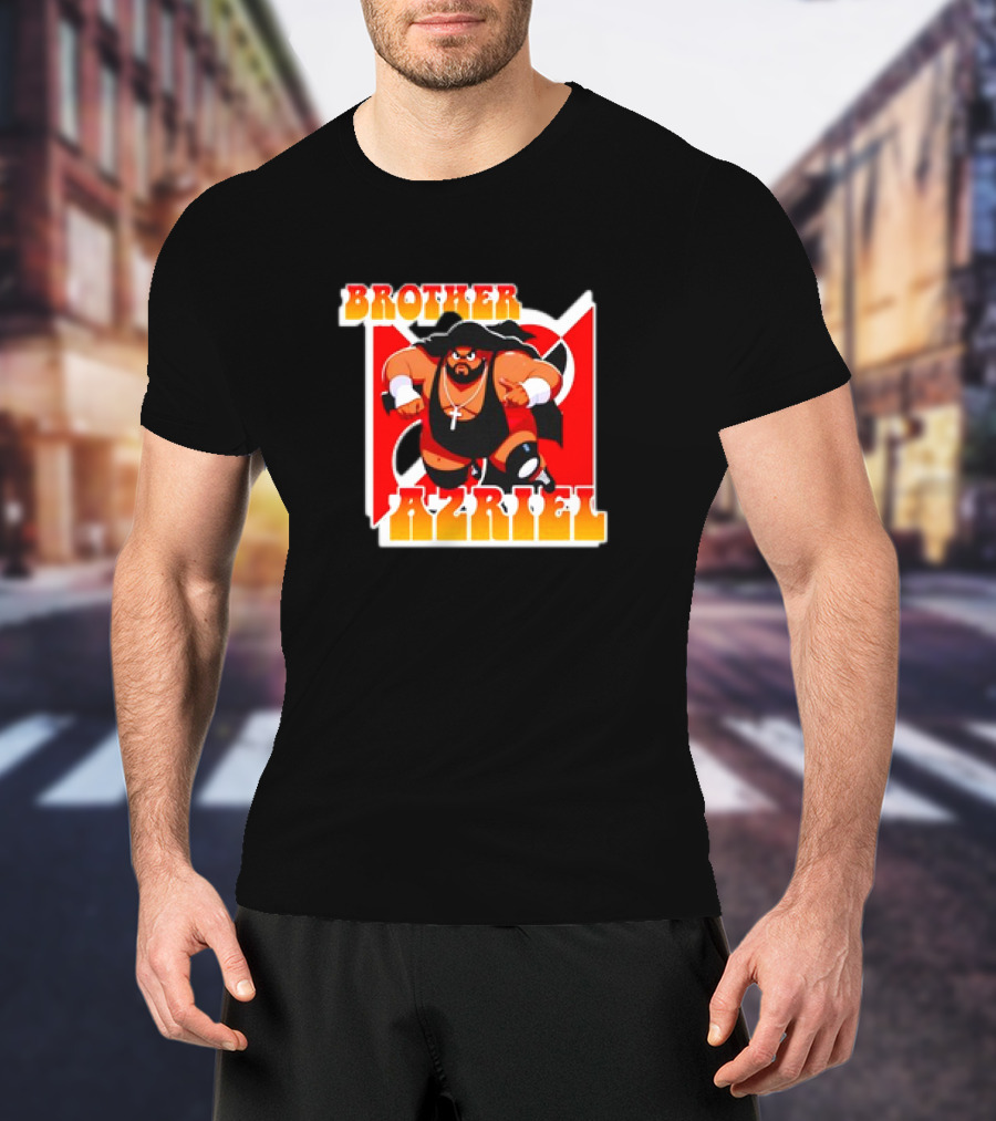 Brother Azriel Superhero Cartoon Character T-Shirt