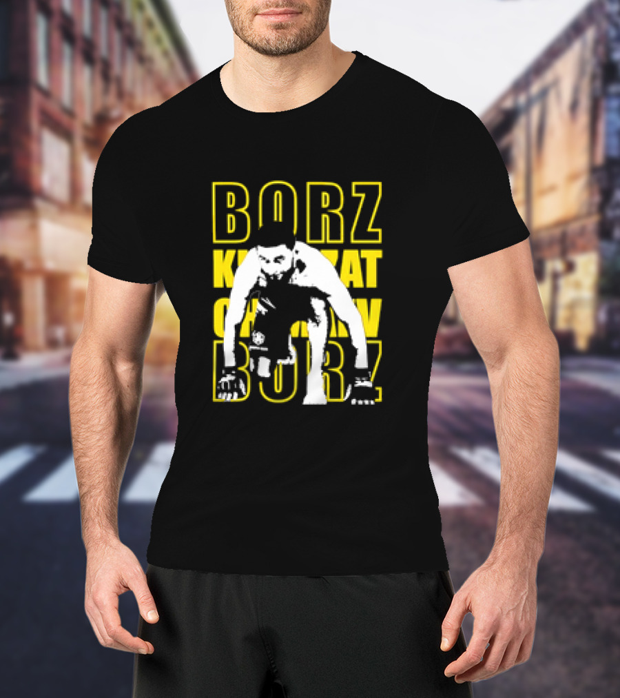 Khamzat Chimaev Borz UFC MMA Fighter T-Shirt