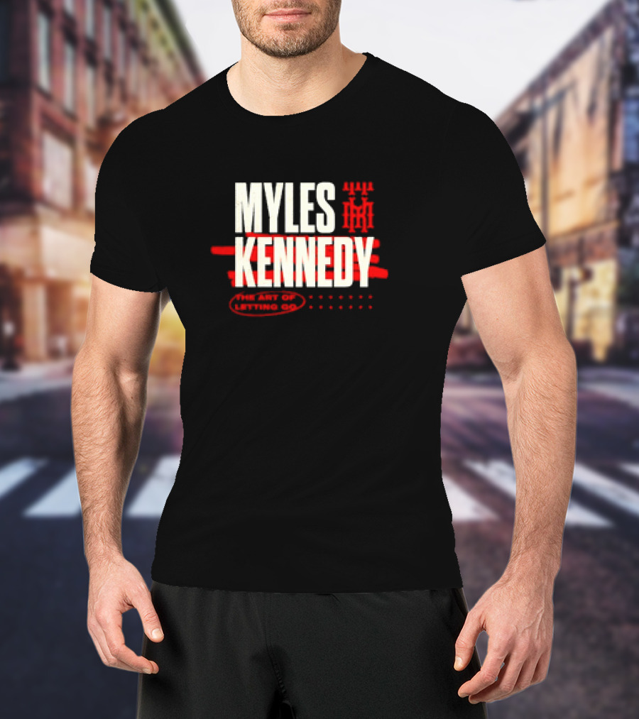 Myles Kennedy The Art Of Letting Go Retro T-Shirt