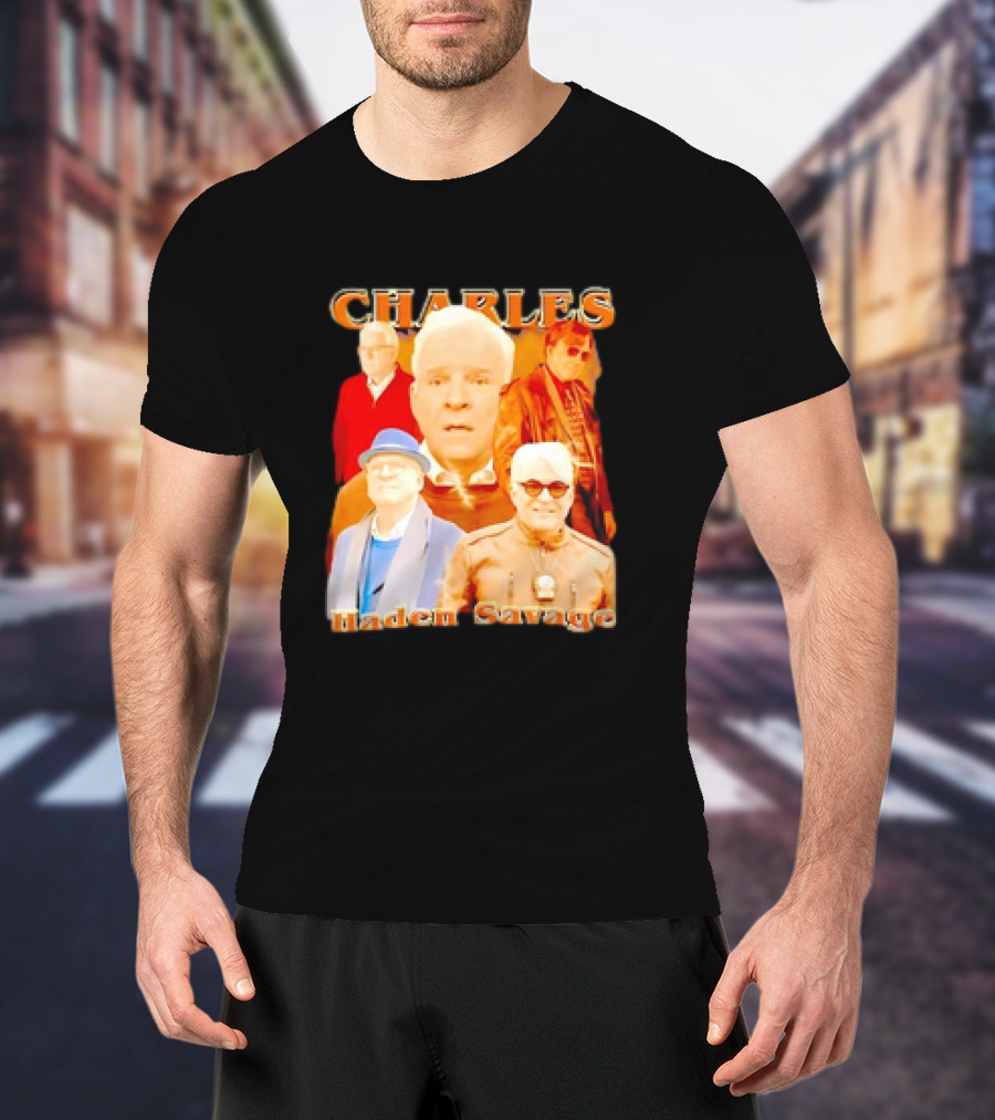 Charles Haden Savage Steve Martin Vintage Bootleg T-Shirt