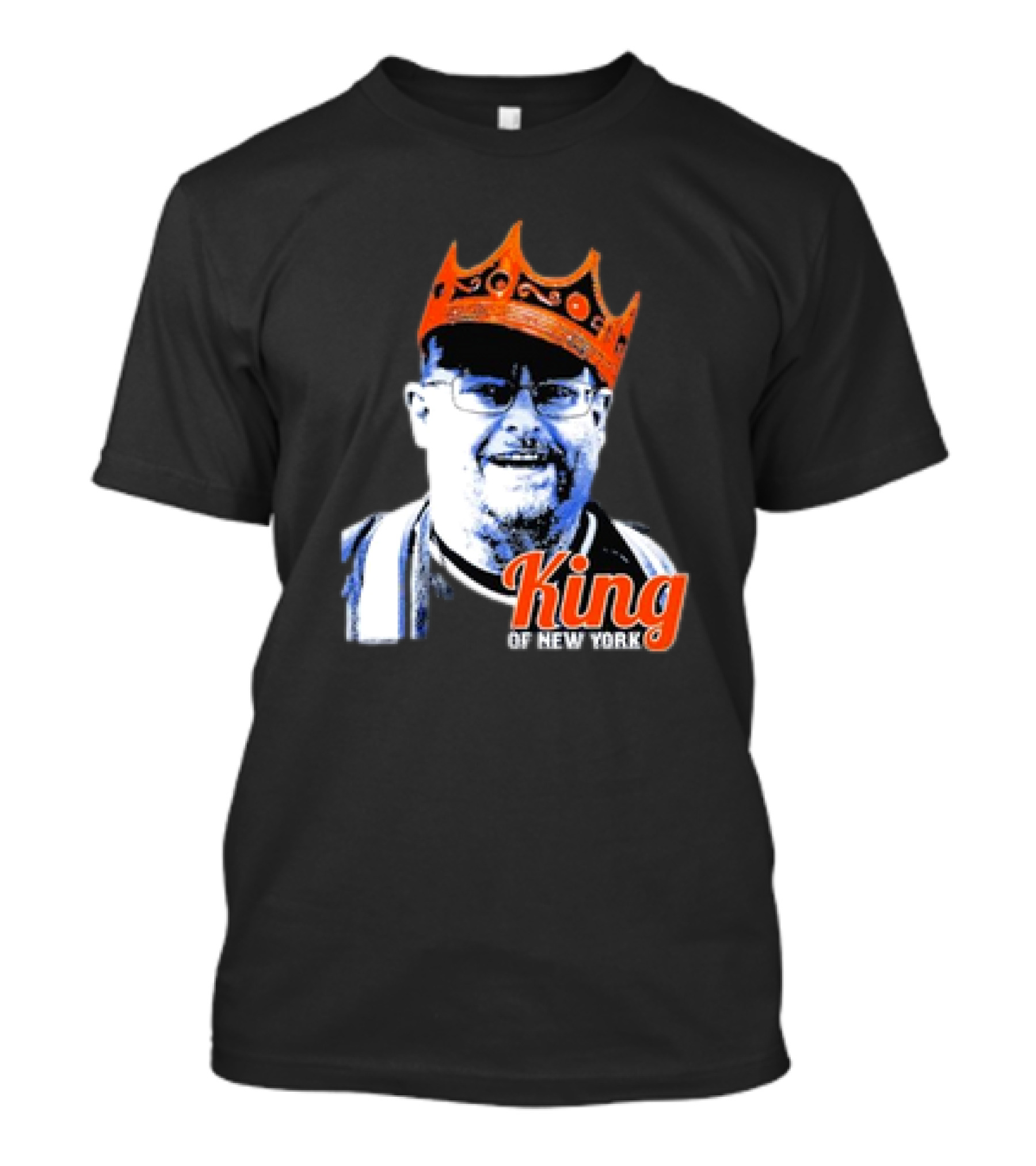 King Of New York Baseball Frank Fleming T-Shirt