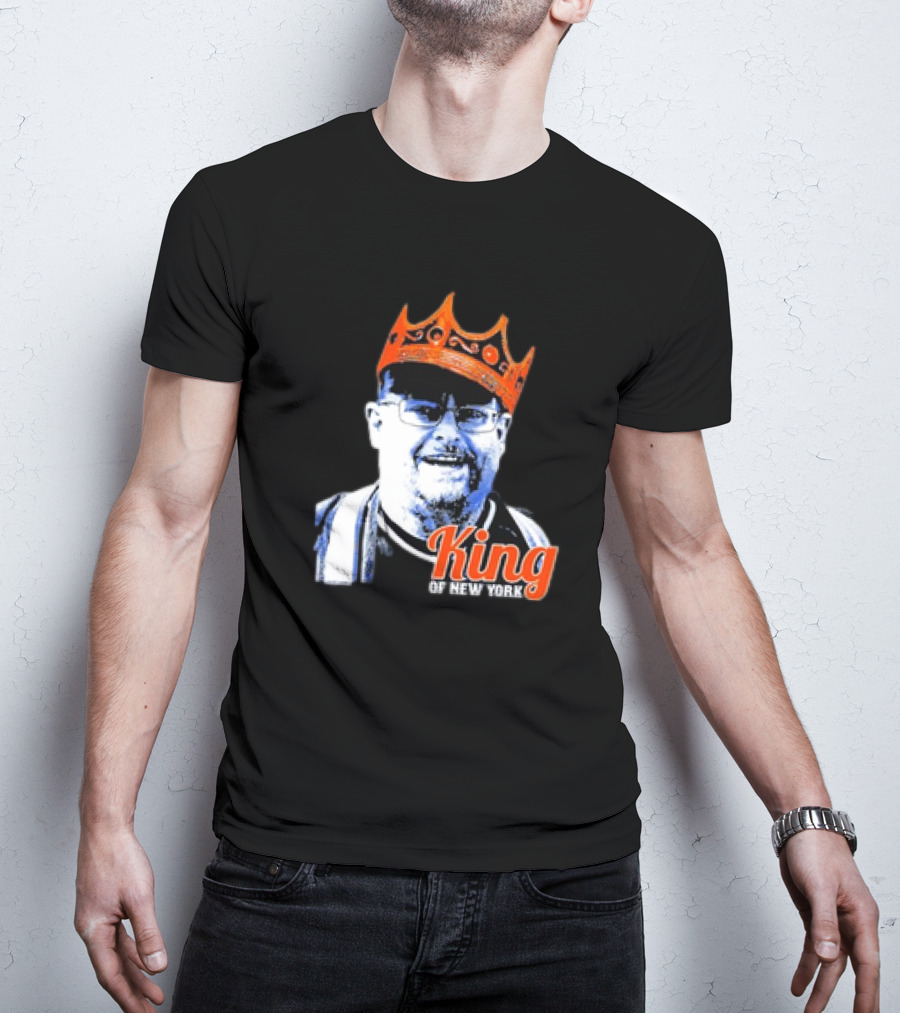 King Of New York Baseball Frank Fleming T-Shirt