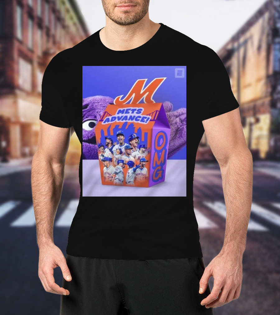 OMG Mets Advance Moving On To The NLCS T-Shirt