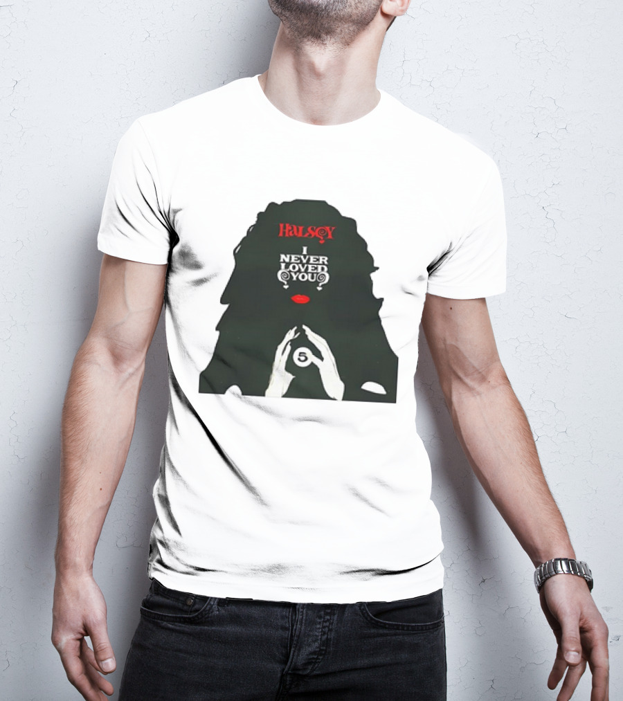 Halsey I Never Loved You 5 Ball Hands T-Shirt