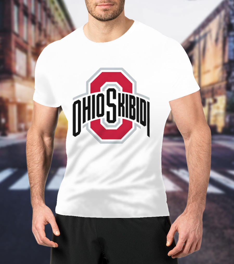 Ohio Skibidi Ohio State Buckeyes T-Shirt