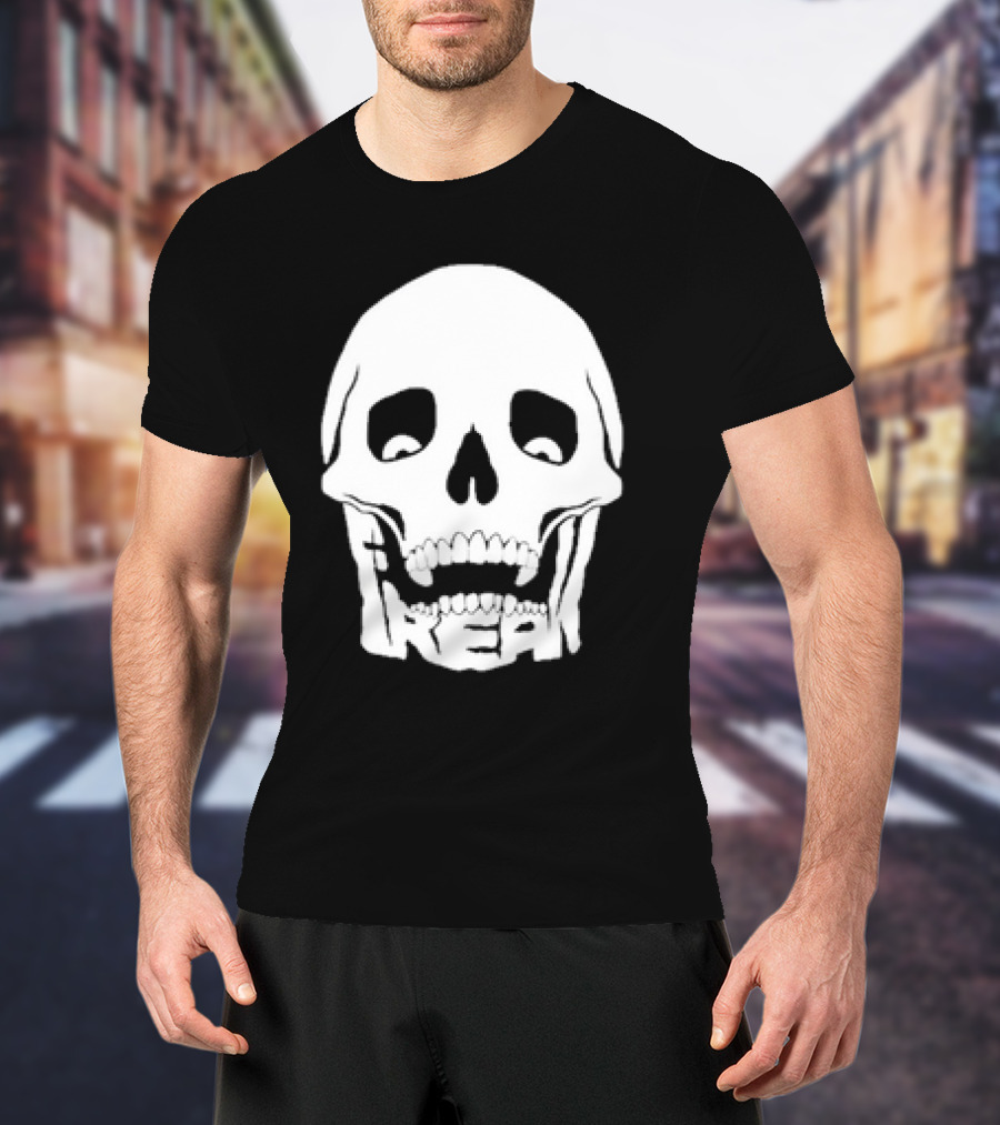 Freak Premium Fluorescent Skull Real T-Shirt