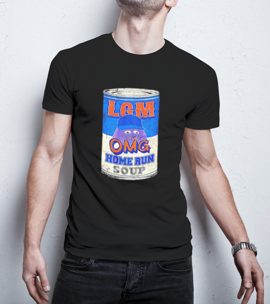 LGM OMG Home Run Soup New York Retro T-Shirt