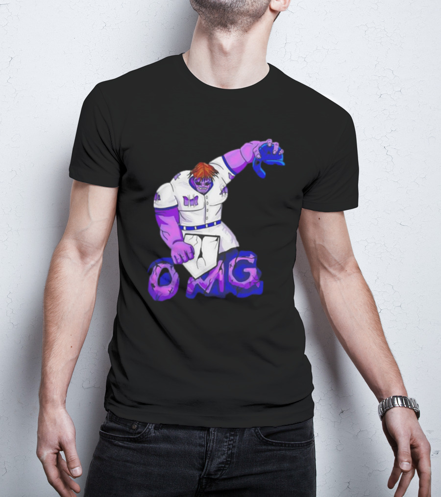 Omg New York Mets Winker Smash Postseason T-Shirt