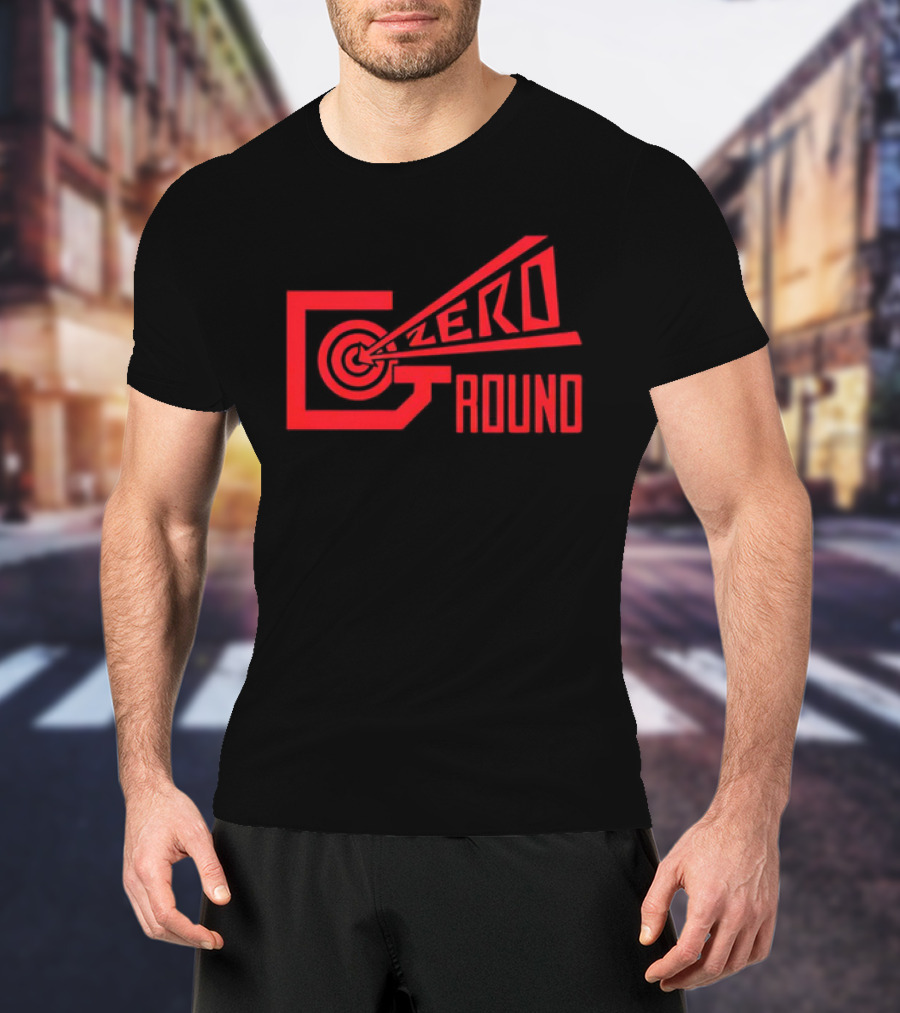 Zero Ground Target Icon Red T-Shirt