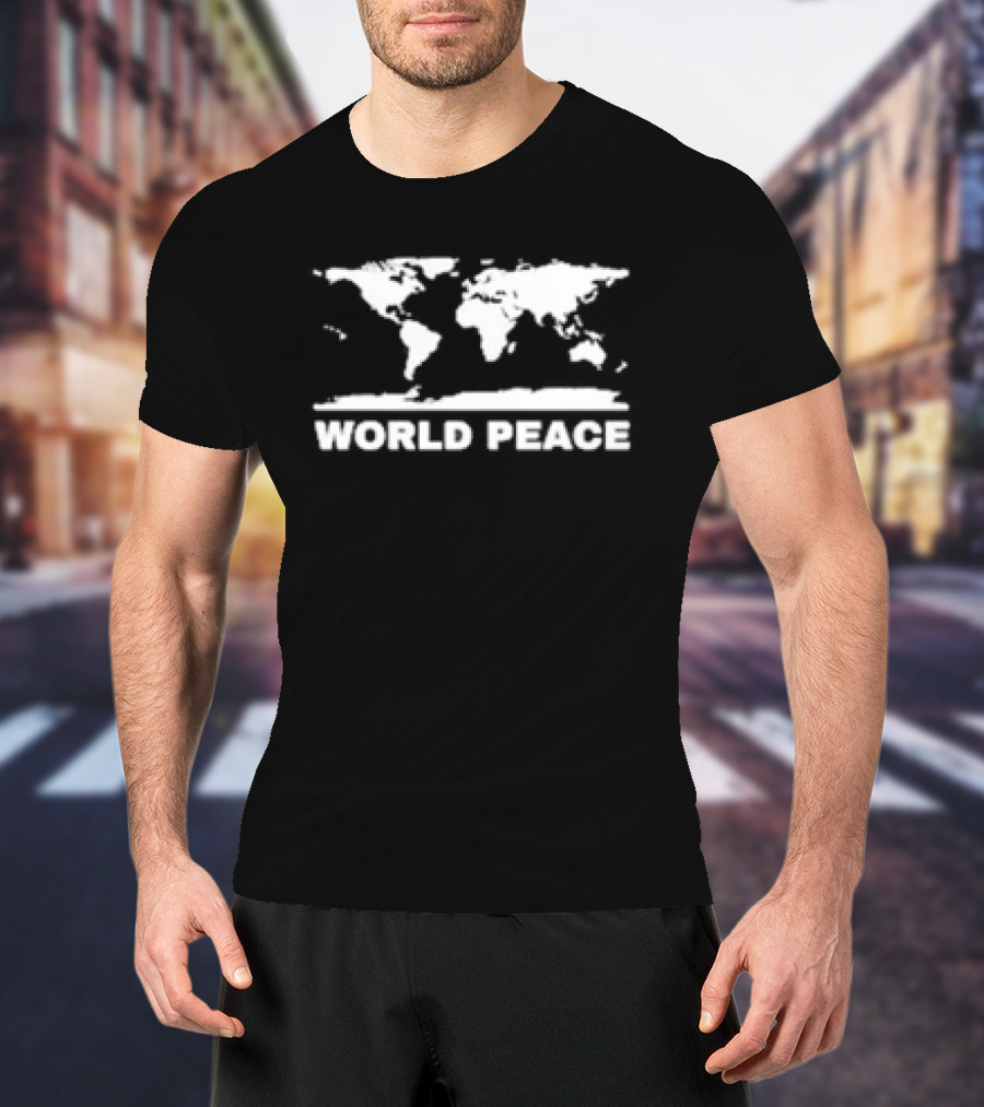 World Peace Global Map T-Shirt