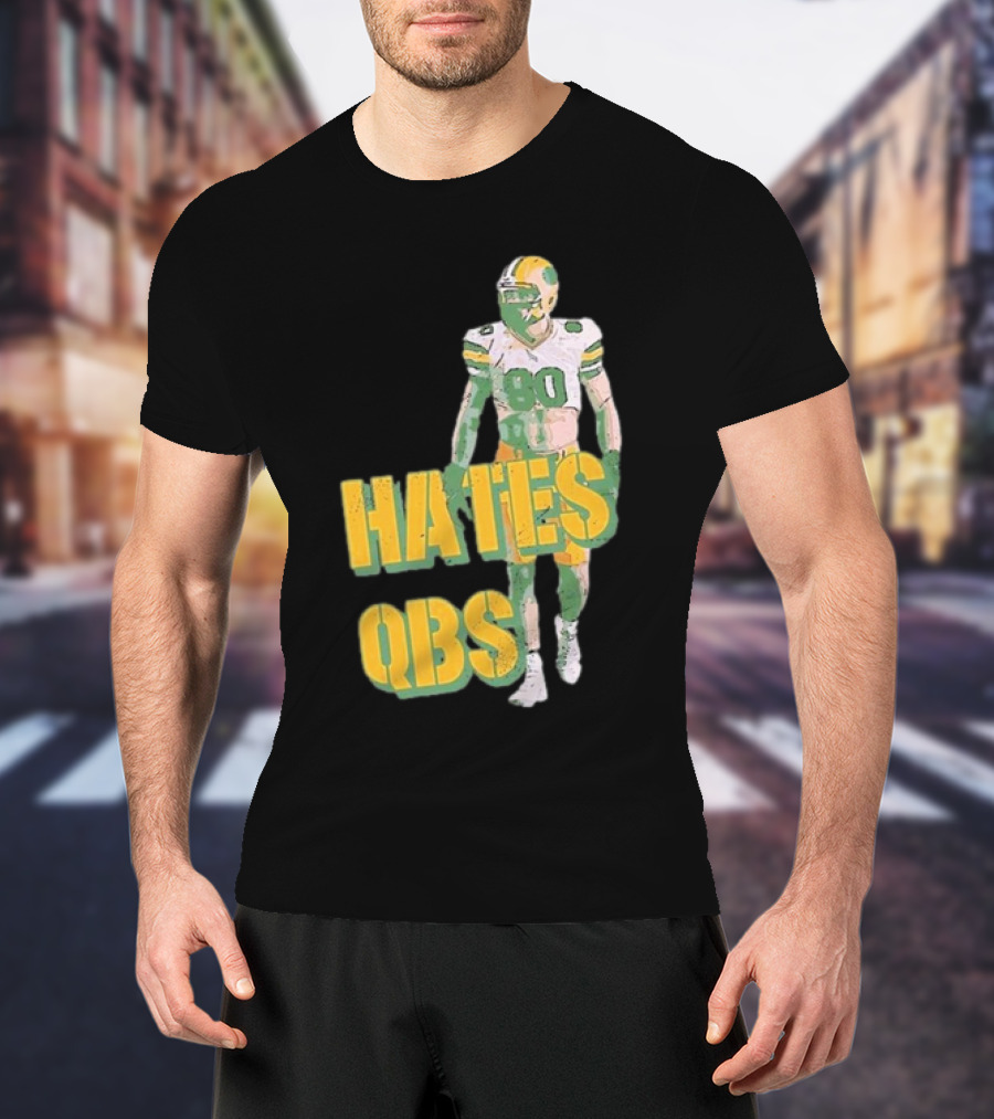 Donald Driver 80 Hates QBs T-Shirt