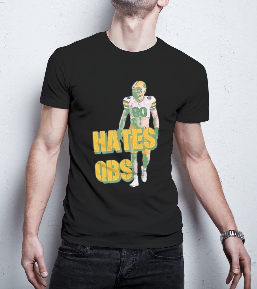 Donald Driver 80 Hates QBs T-Shirt