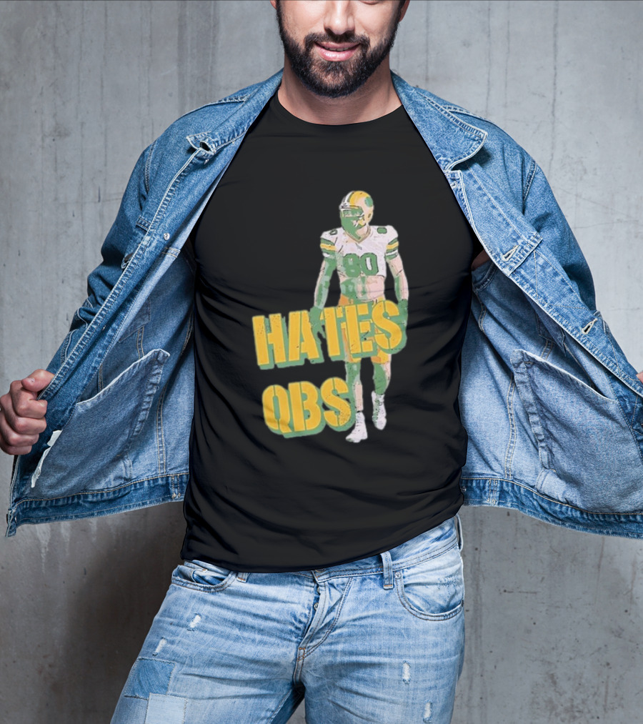 Donald Driver 80 Hates QBs T-Shirt