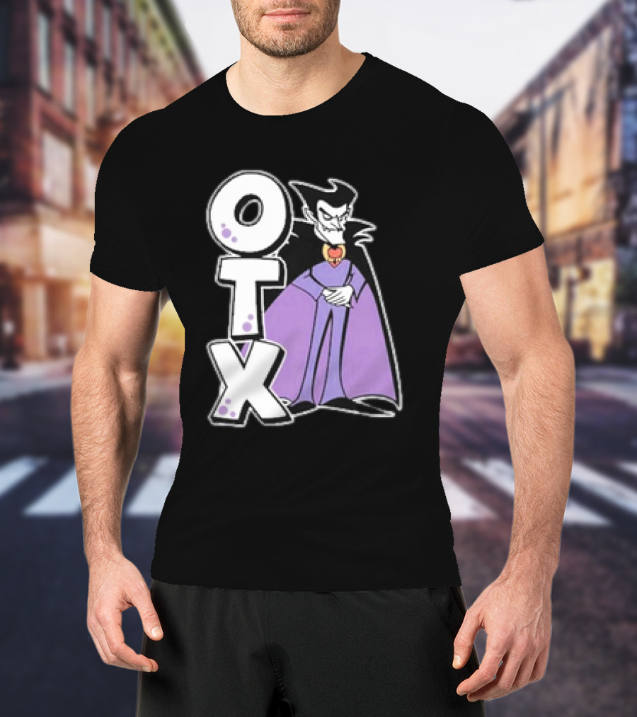 OTX Dracula Cartoon Character OhGeesy OTX Vamp T-Shirt