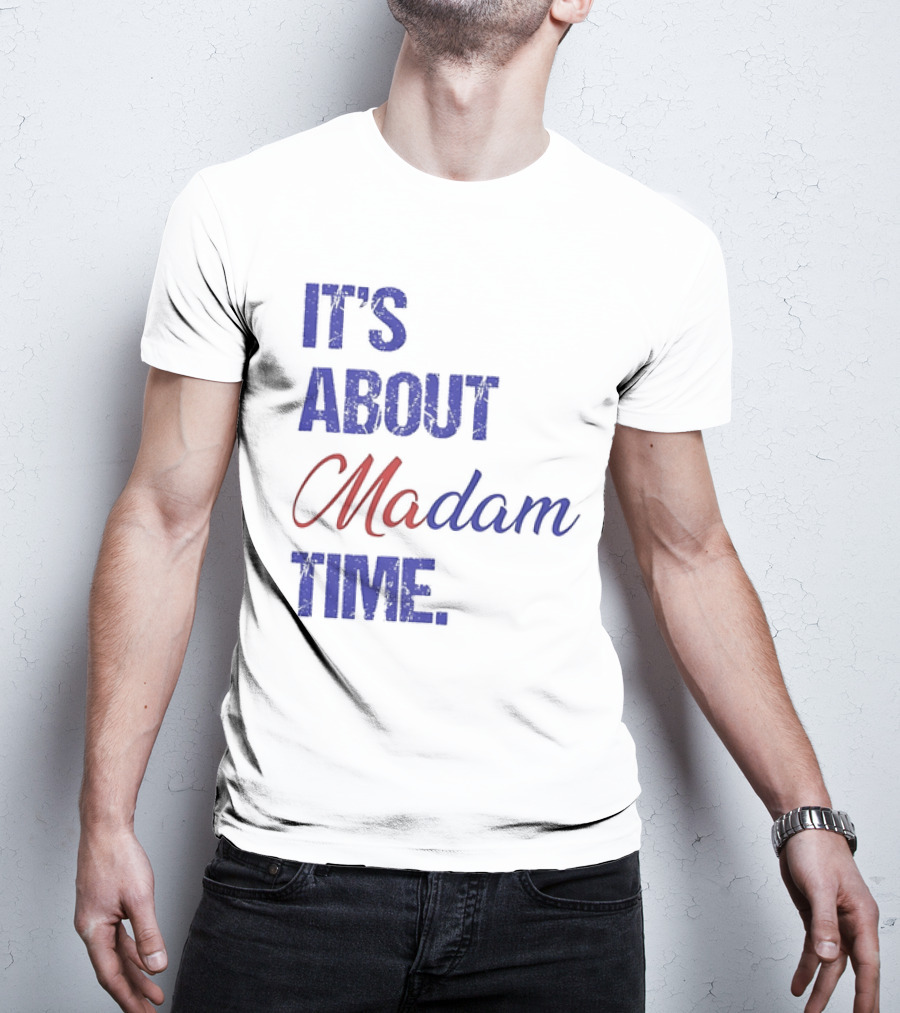 It’s About Madam Time Blue Red Vintage T-Shirt