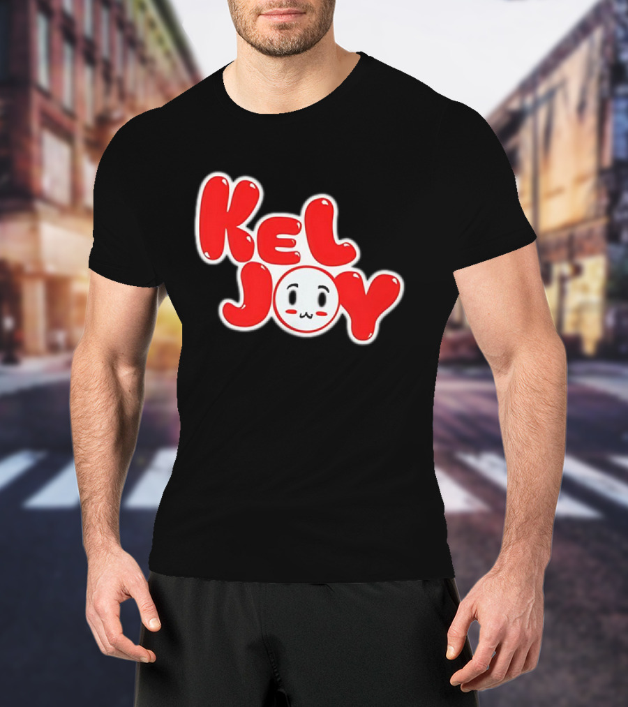 Kel Joy Cute Character Face T-Shirt