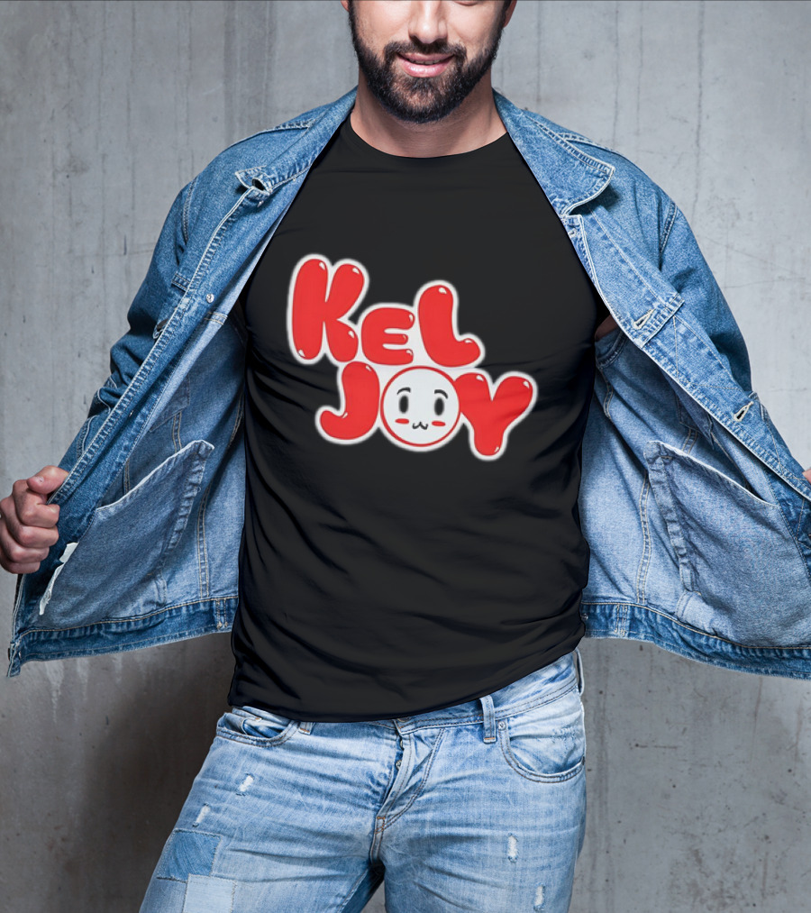 Kel Joy Cute Character Face T-Shirt