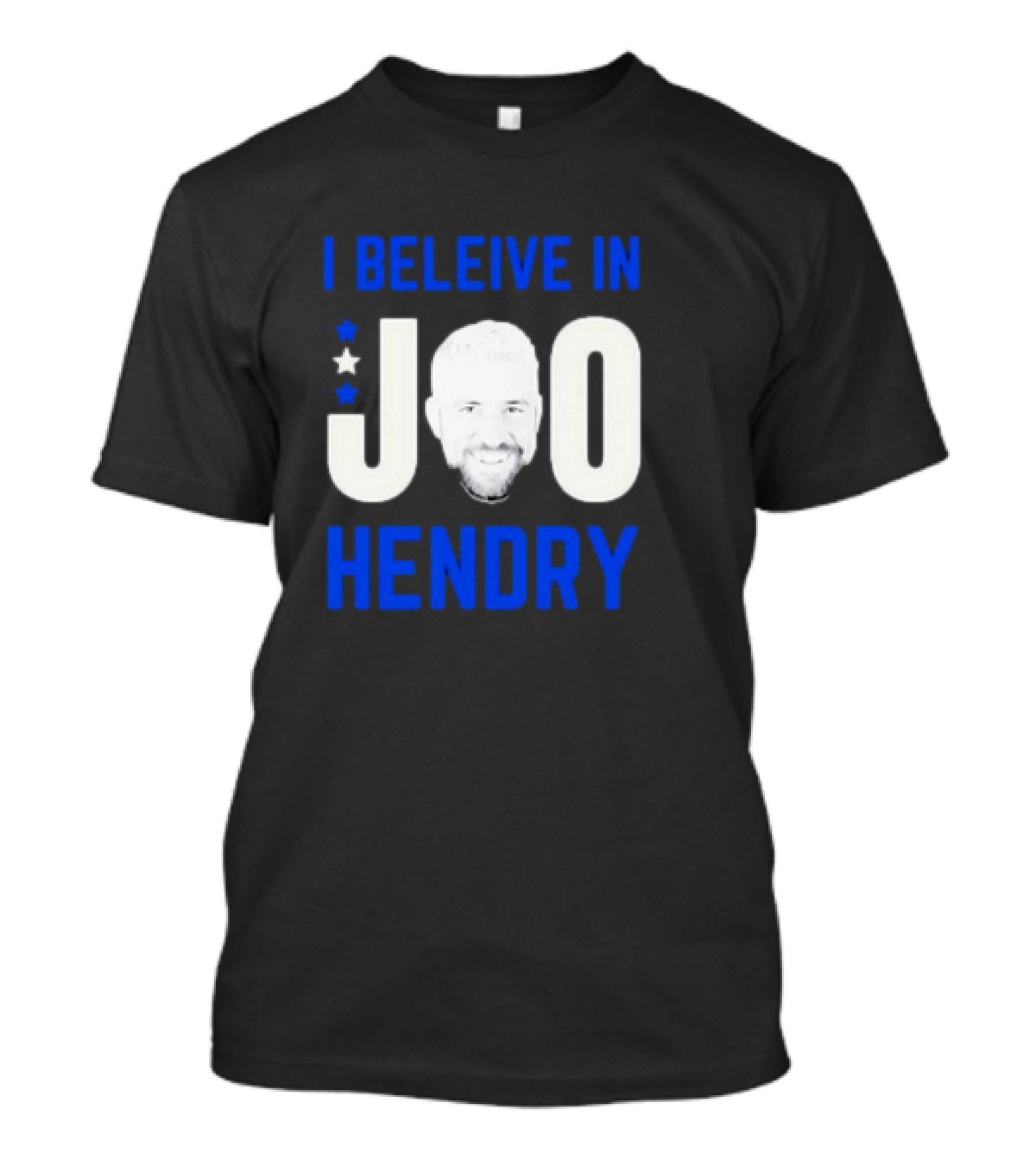 I Believe In Joe Hendry Star Face图案 T-Shirt