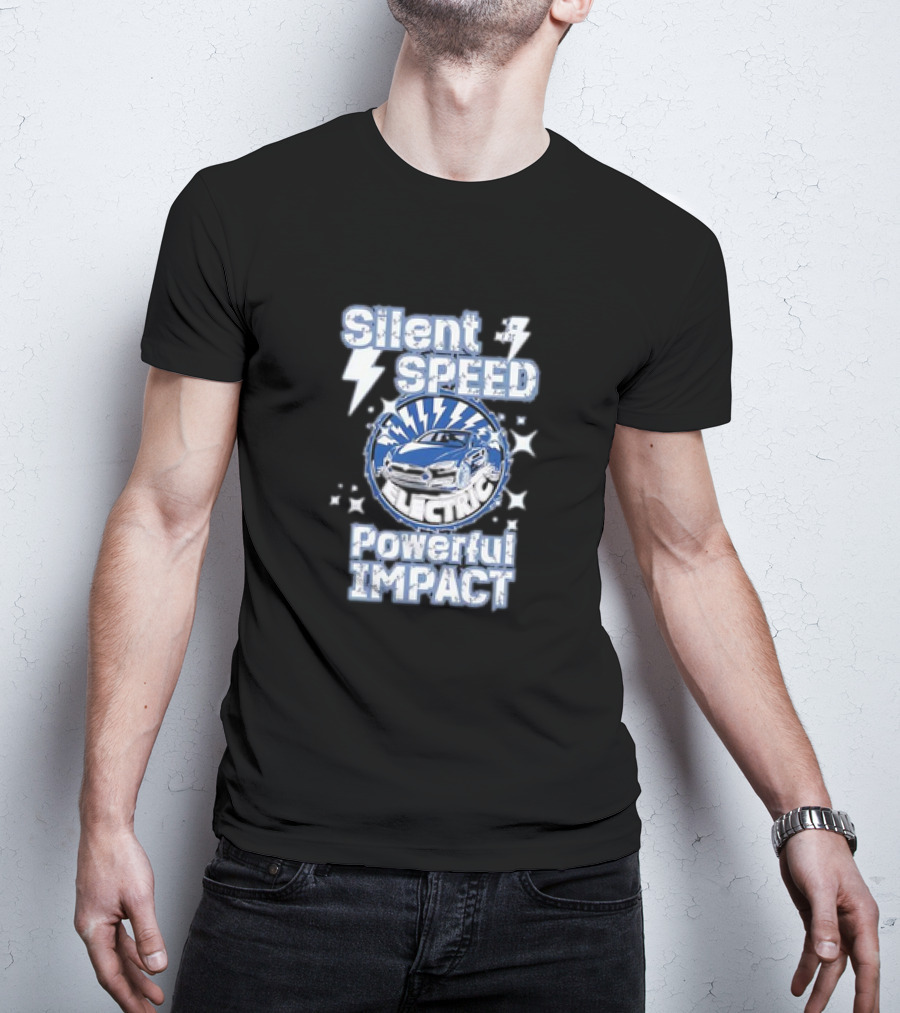 Silent Speed Electric Powerful Impact Car Driver T-Shirt