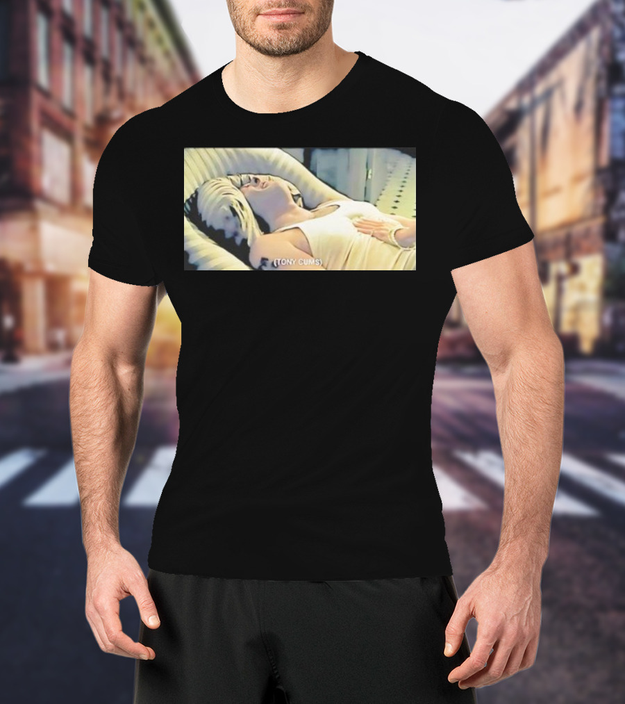 Tony Cums Retro Vintage Scene T-Shirt