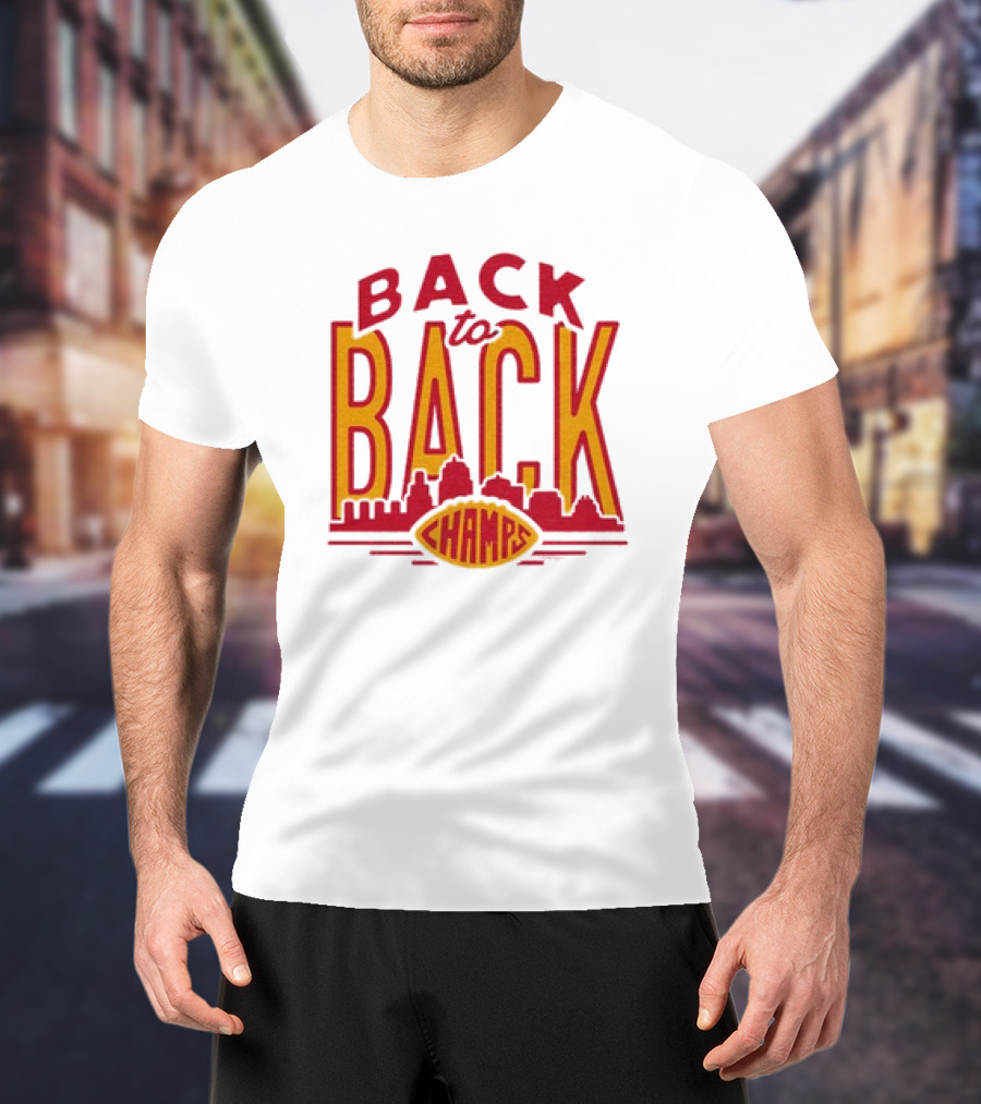 Kansas City Chiefs Back To Back Champs Ronald McDonald Back To Back Champs T-Shirt