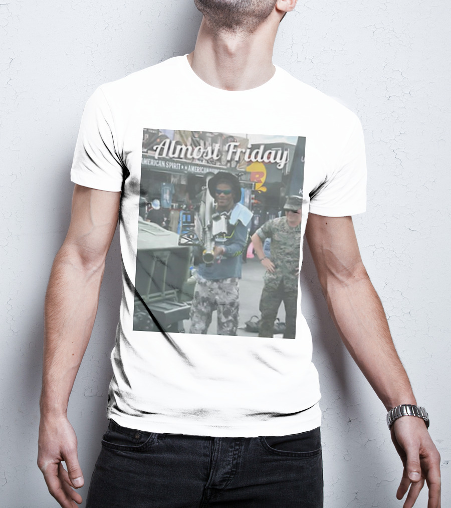 Almost Friday Rocket Launcher Fun Lamar Jackson T-Shirt