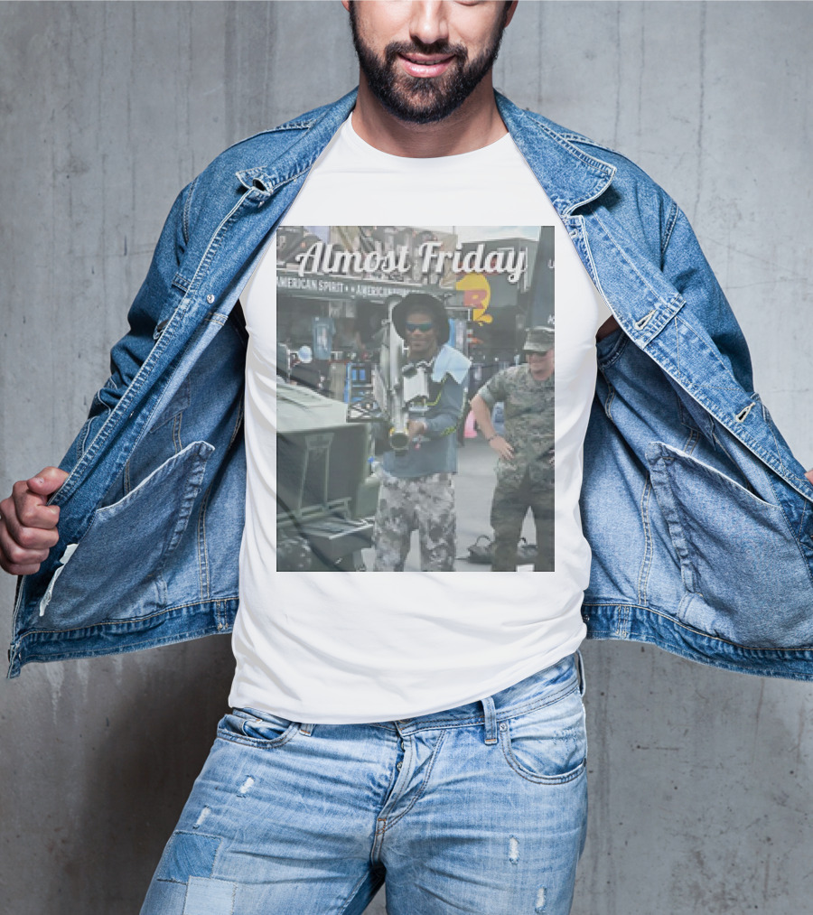 Almost Friday Rocket Launcher Fun Lamar Jackson T-Shirt