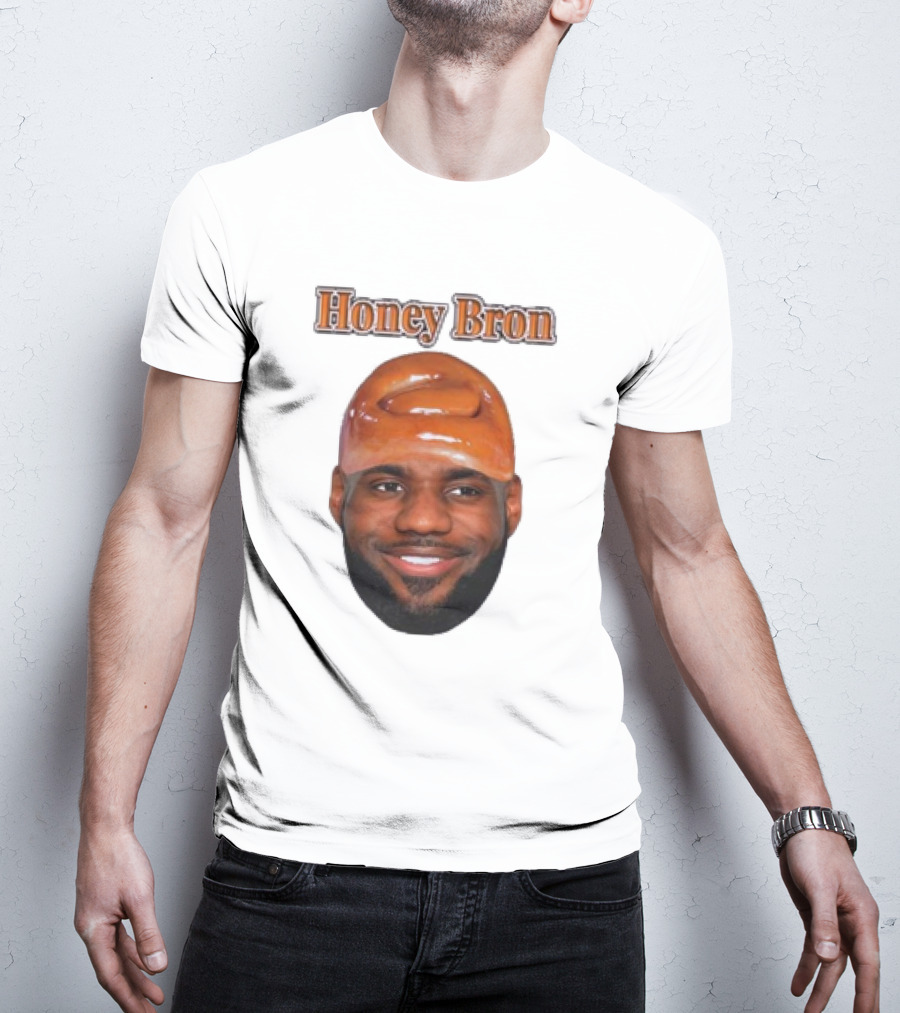 Honey Bron Lebron James Honey Brown Face T-Shirt