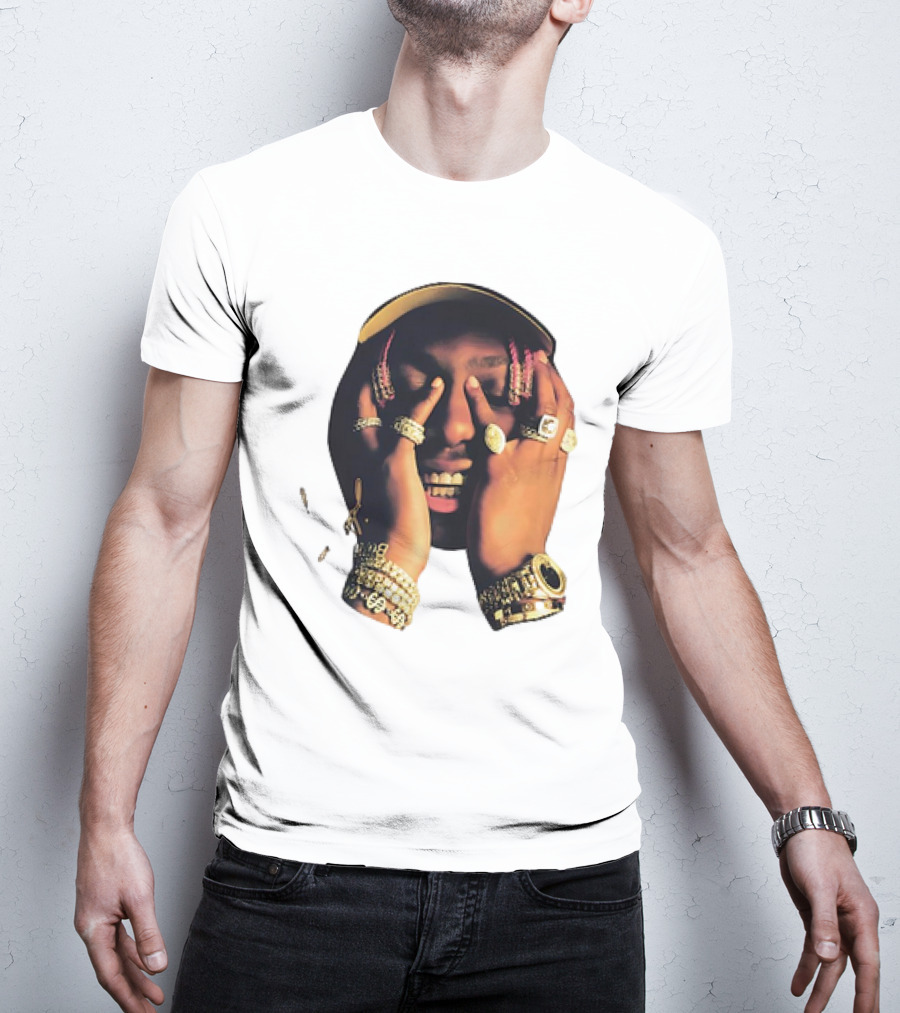Lil Yachty Rap Hip Hop Jewelry Face Expression T-Shirt