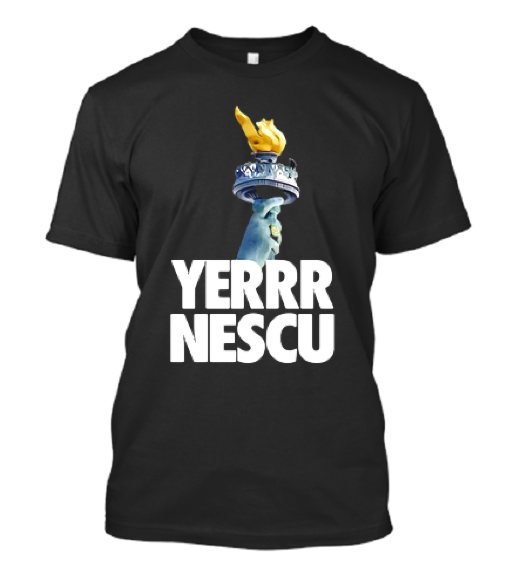 Yerrrnescu Statue Of Liberty Torch T-Shirt