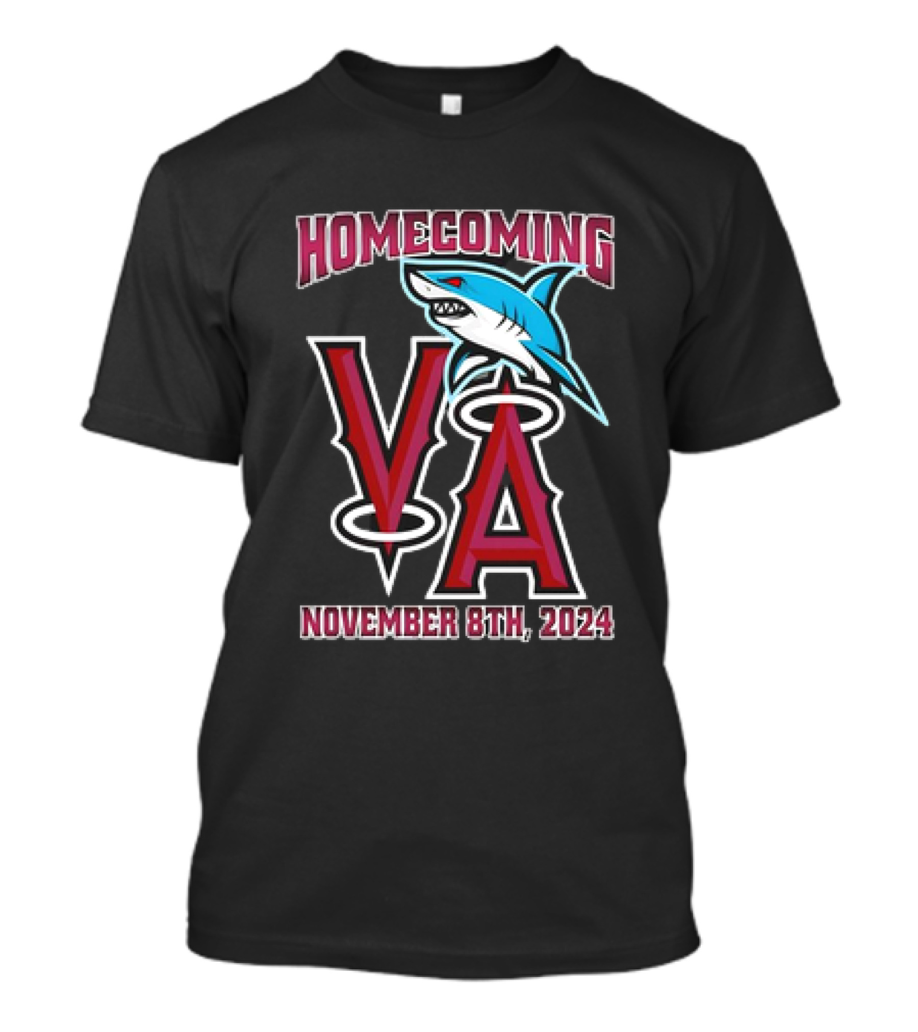Homecoming VA Shark November 8th, T-Shirt