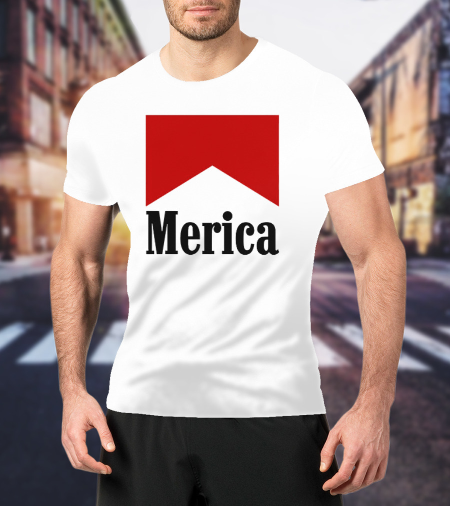 Merica Red Chevron T-Shirt