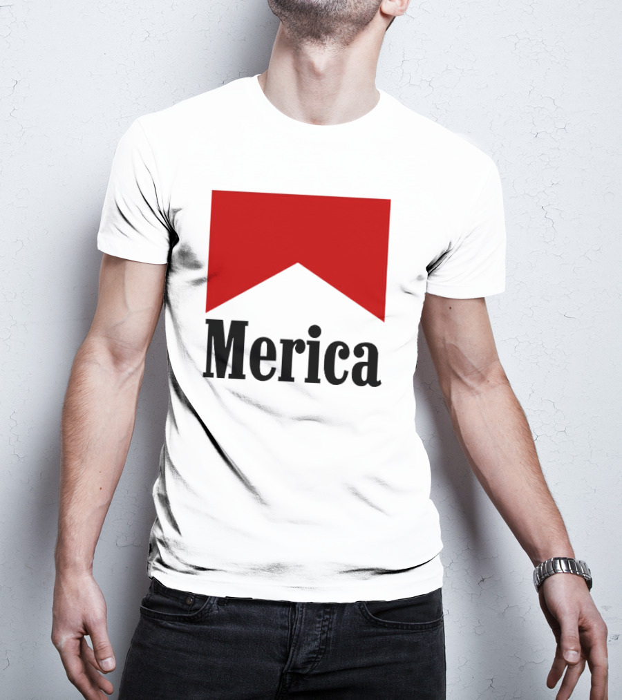 Merica Red Chevron T-Shirt