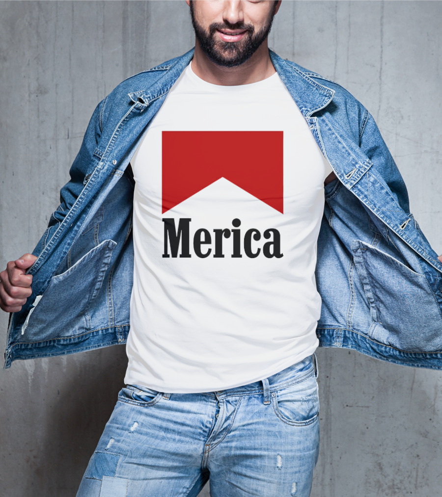 Merica Red Chevron T-Shirt