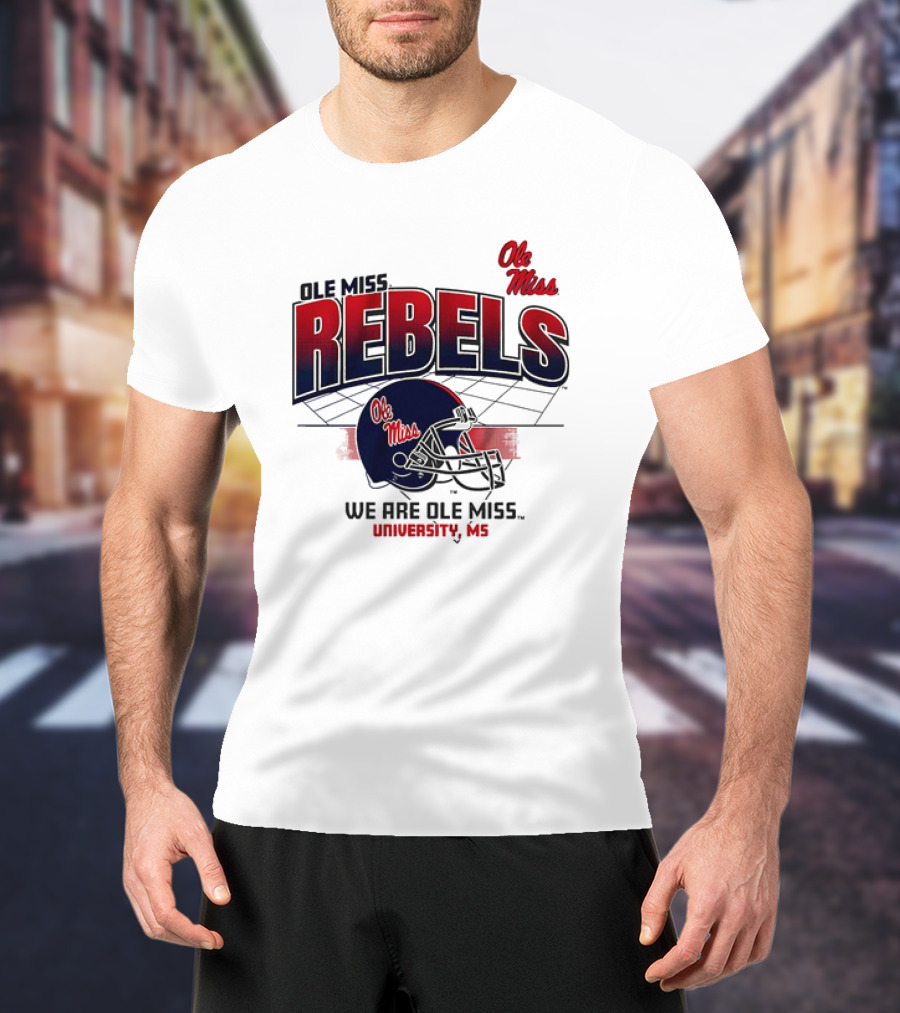 Ole Miss Rebels Football Helmet We Are Ole Miss University MS T-Shirt