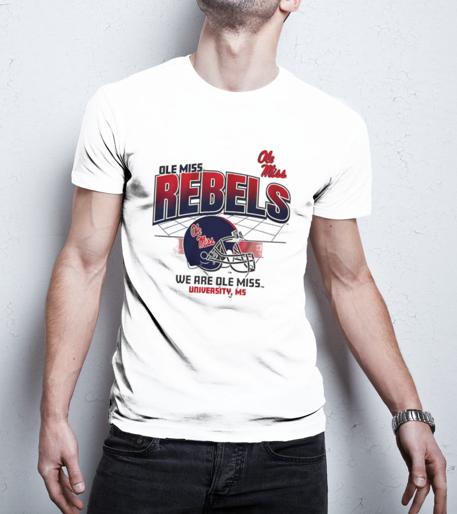Ole Miss Rebels Football Helmet We Are Ole Miss University MS T-Shirt