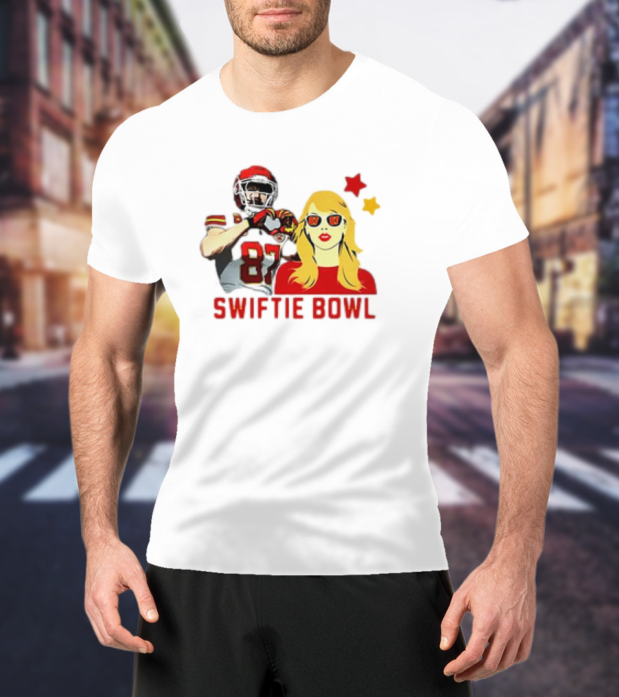 Swiftie Bowl Kansas City Chiefs Football Fan Gear T-Shirt