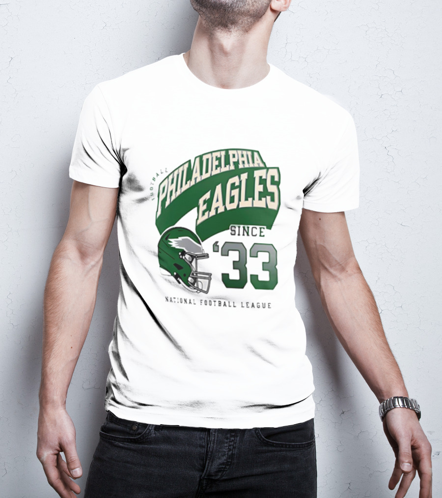 Philadelphia Eagles Football Since 1933 NFL National Football League T-Shirt