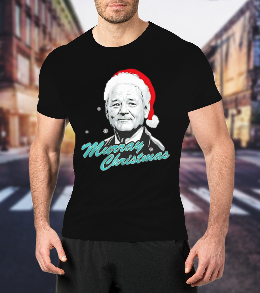 Murray Christmas Santa Hat Festive Holiday T-Shirt