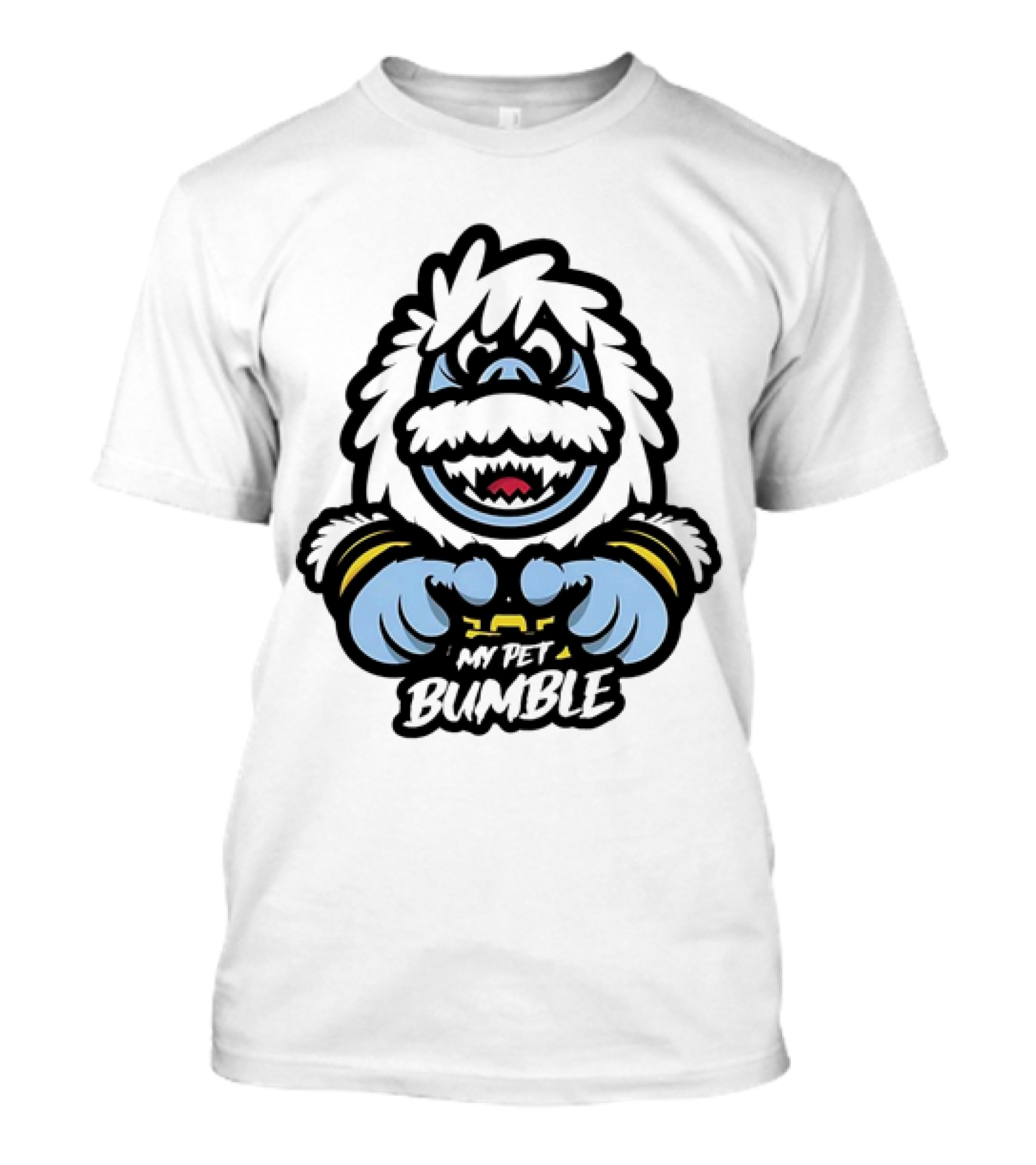 My Pet Bumble Abominable Snow Monster Yeti Holding T-Shirt