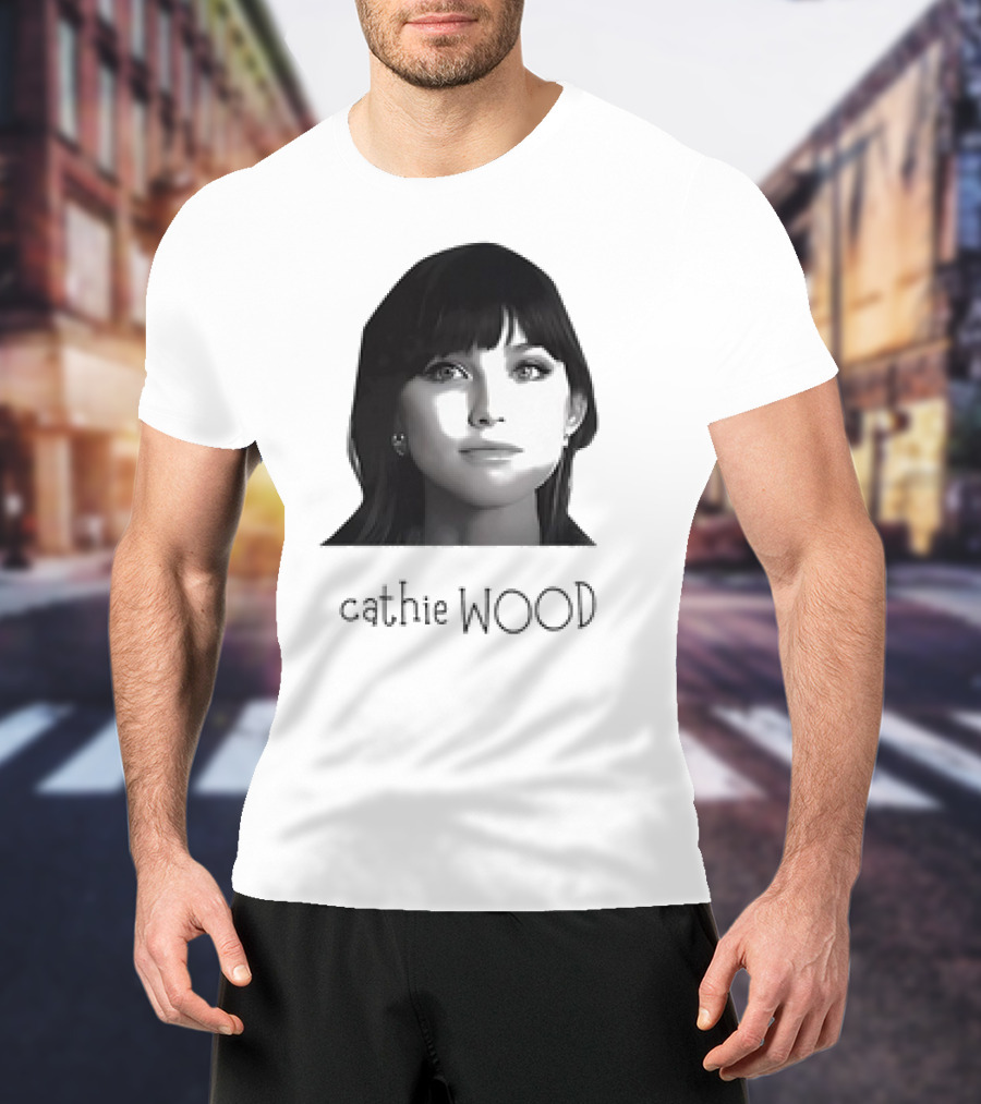 Cathie Wood Classic Portrait T-Shirt