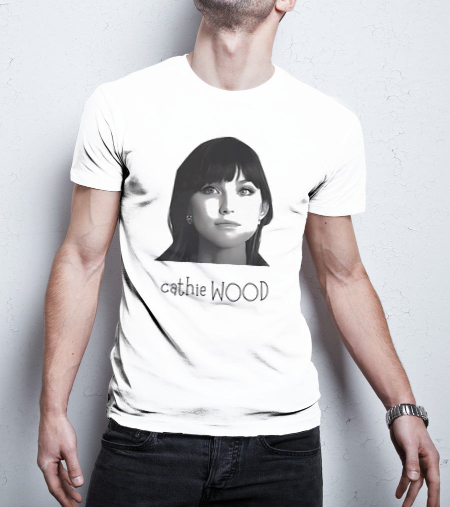 Cathie Wood Classic Portrait T-Shirt