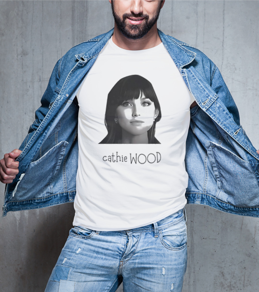 Cathie Wood Classic Portrait T-Shirt