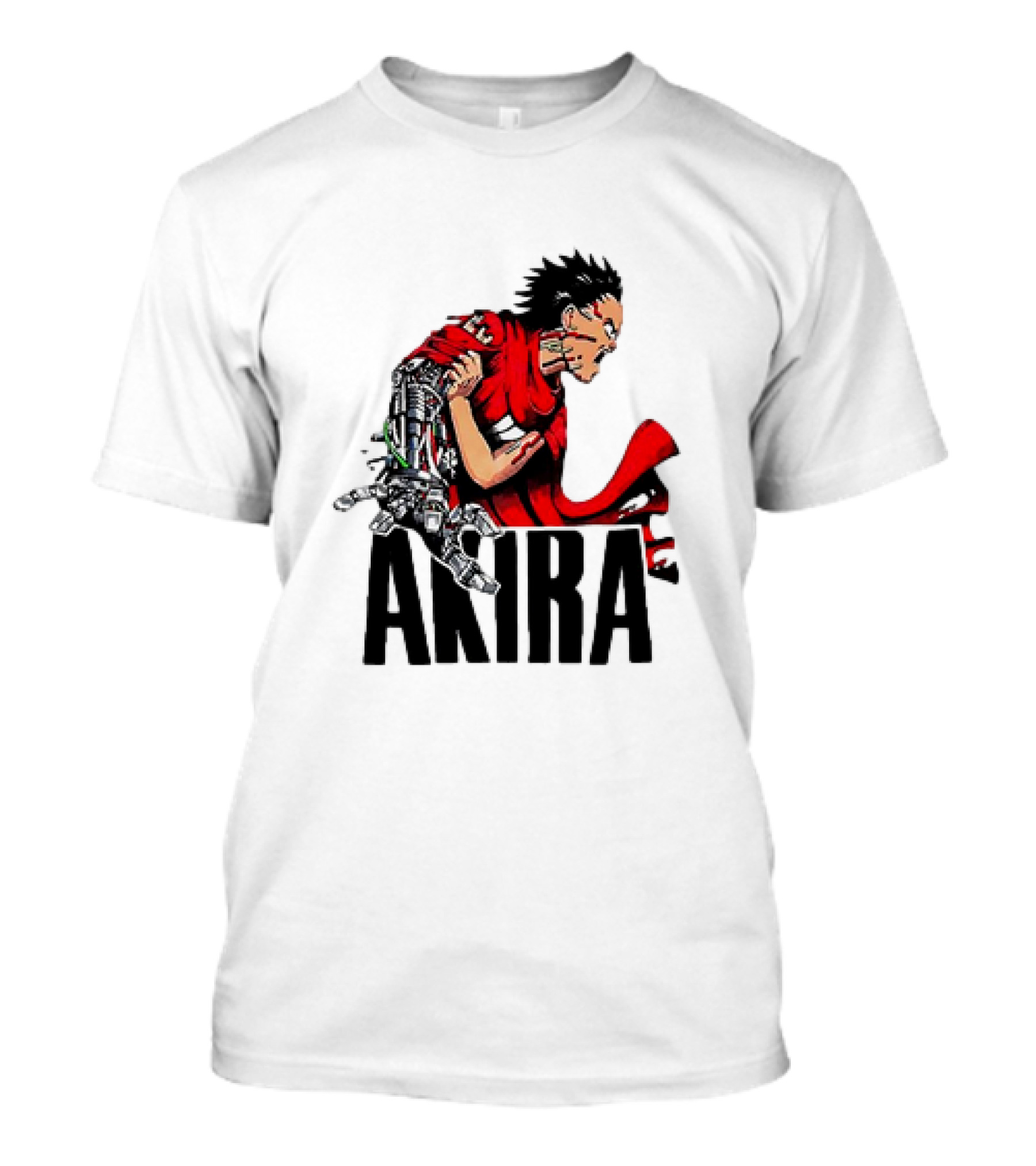 Akira Tetsuo Shima Cybernetic Arm Vintage 1980s Iconic Anime T-Shirt