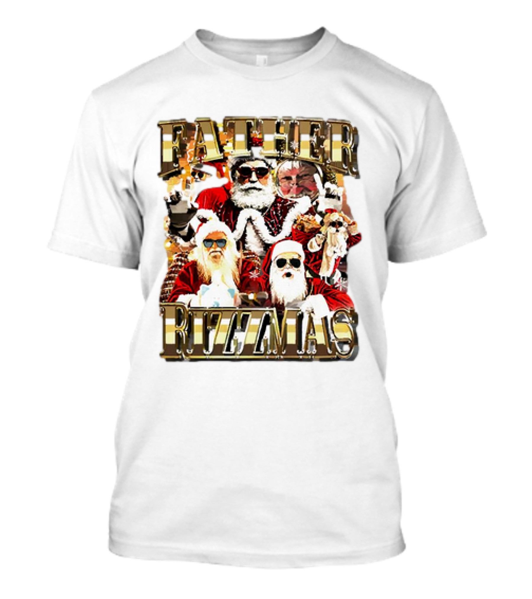 Father Rizzmas Santa Christmas T-Shirt