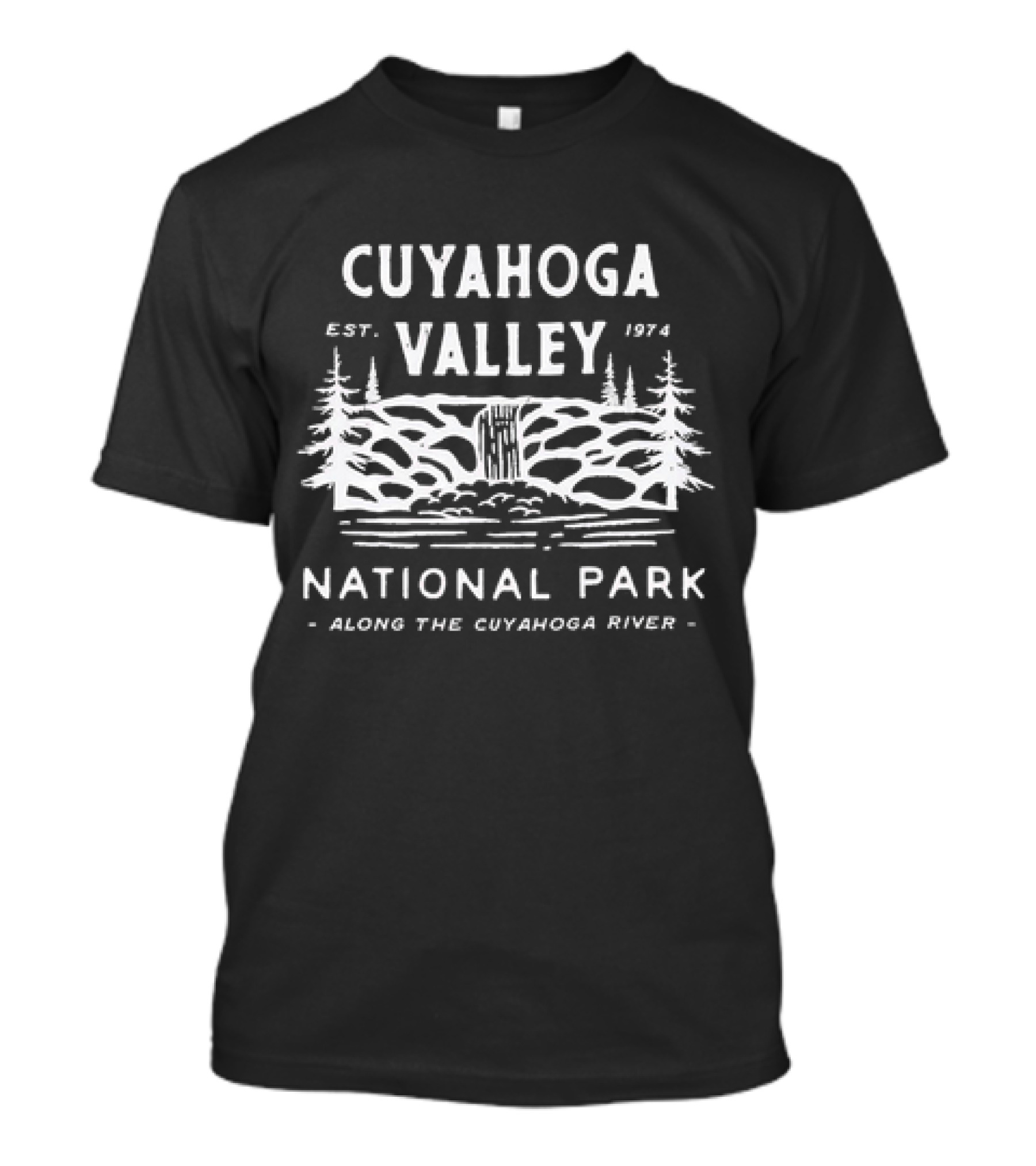 Cuyahoga Valley National Park Est. 1974 Along The Cuyahoga River T-Shirt