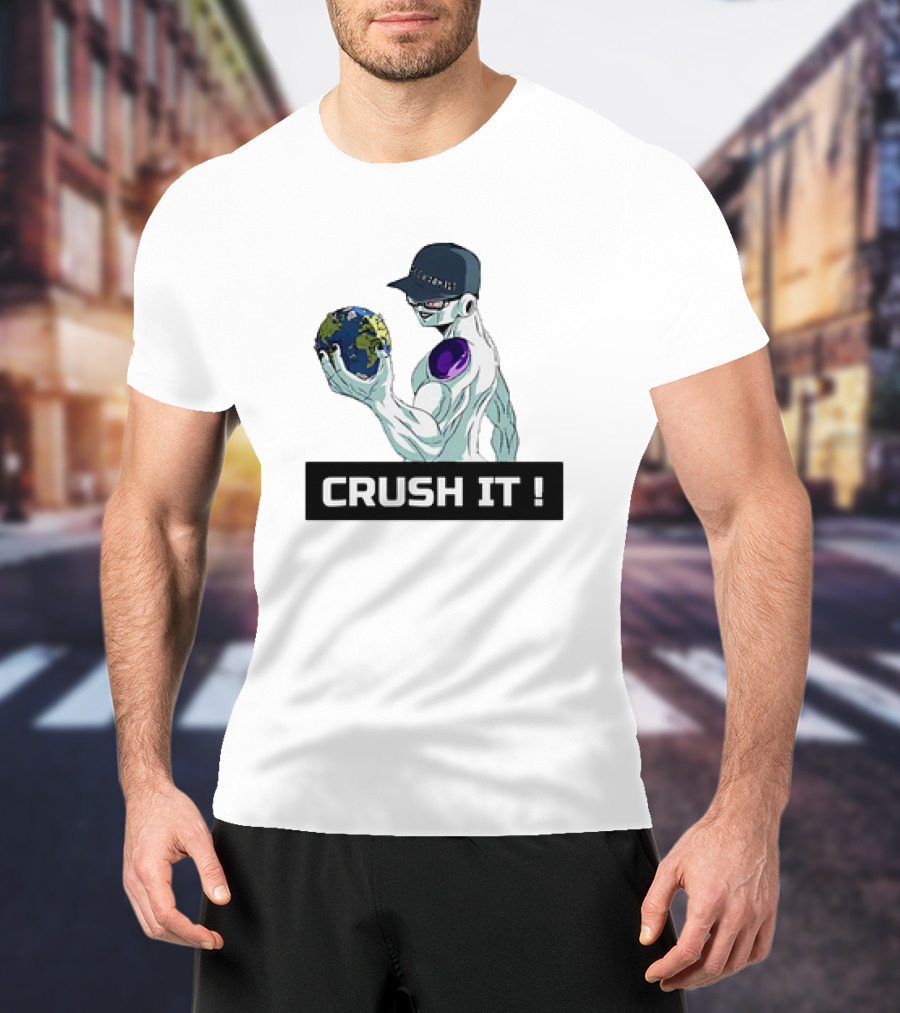 Geekdom101 Frieza Crush It World T-Shirt