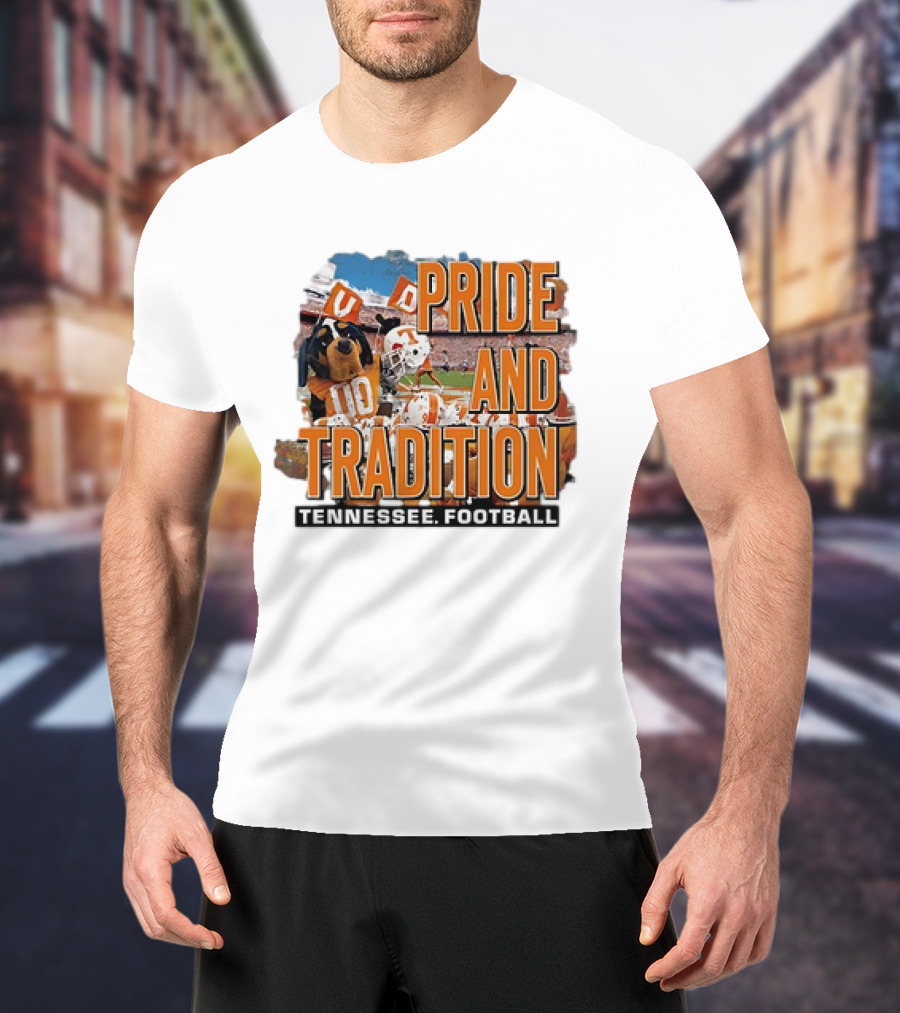 PRIDE AND TRADITION TENNESSEE FOOTBALL T-Shirt